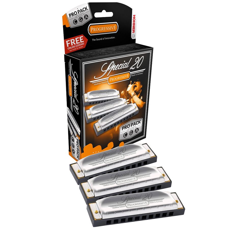Special 20 Harmonica Pro 3-Pack