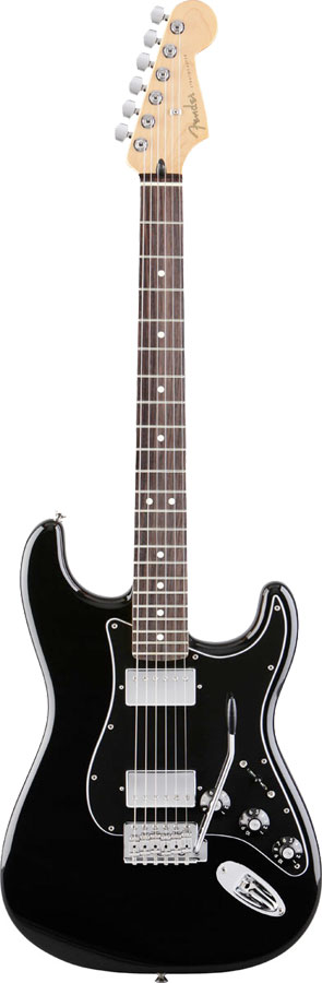 Blacktop Stratocaster HH - Black