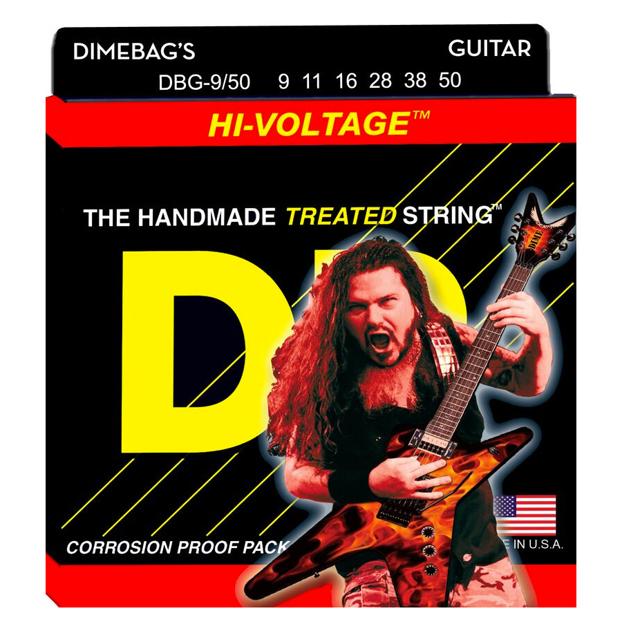 Dimebag Darrell Hi-Voltage Electric Guitar Strings