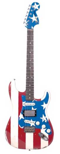 Wayne Kramer Signature Flag Stratocaster