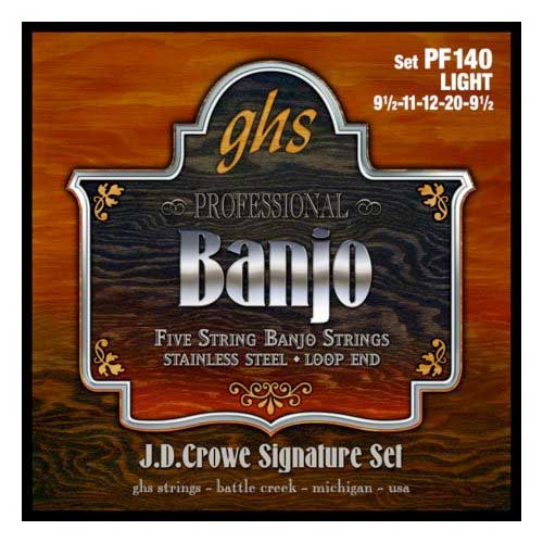 PF140 J. D. Crowe Signature Light Banjo Strings