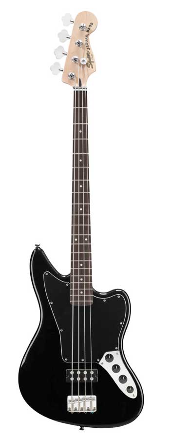 Vintage Modified Jaguar Bass Special HB - Black