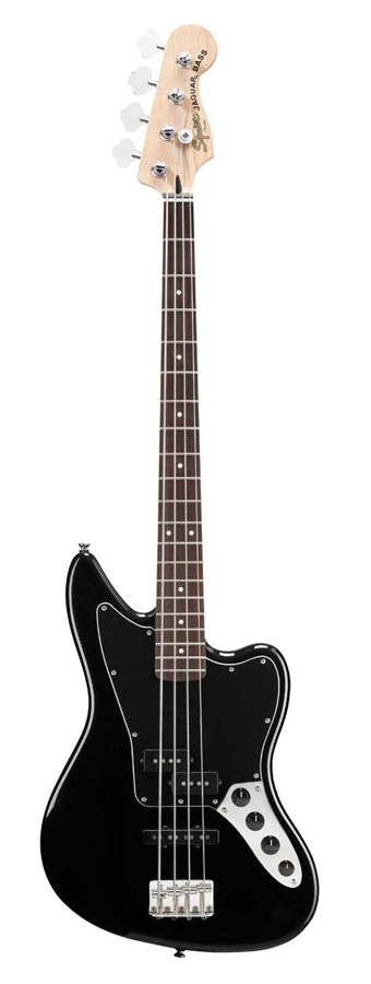 Vintage Modified Jaguar Bass Special - Black