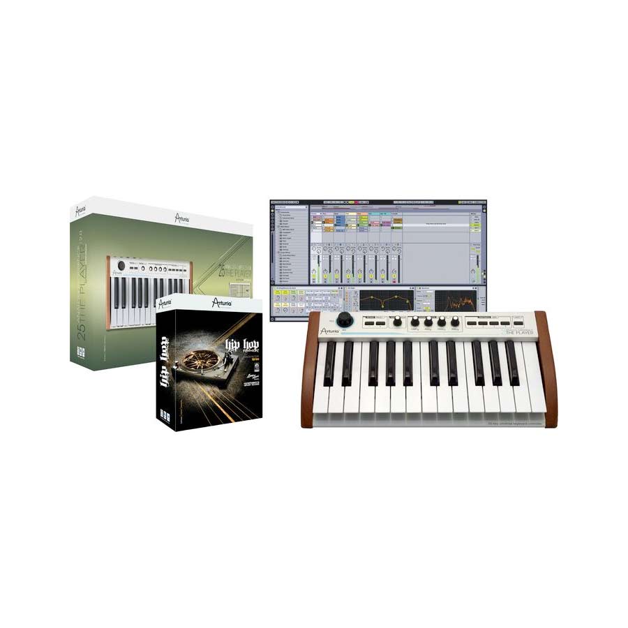 25-Key Keyboard Analog Experience THE PLAYER Producer Bundle