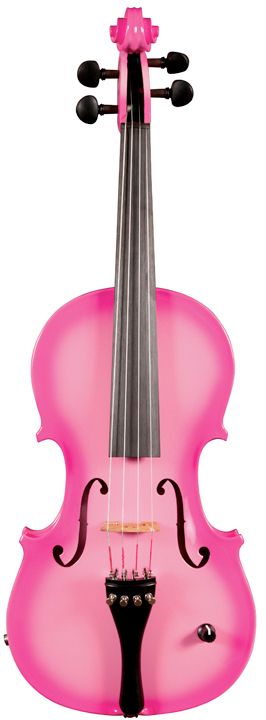 Vibrato Acoustic Electric Violin - Pink
