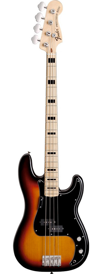 70s Precision Bass - 3-Tone Sunburst