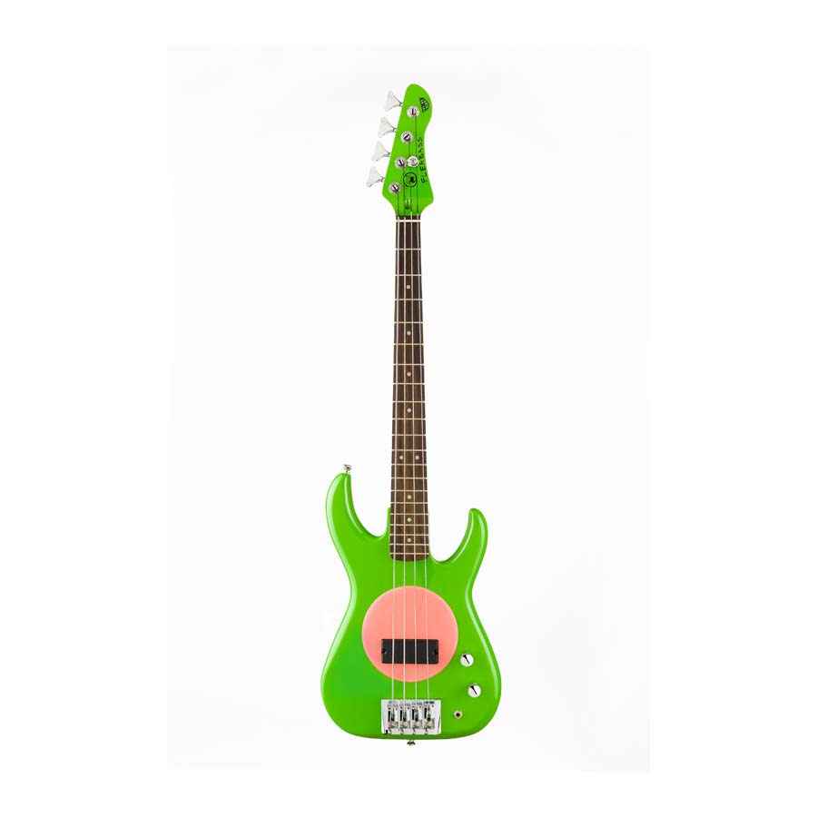 Junior Bass - Green and Pink - Punk Bass