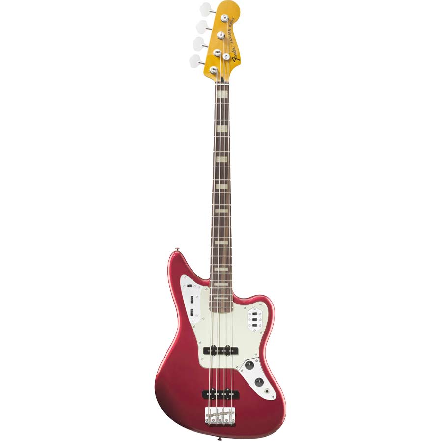 Deluxe Jaguar® Bass Candy Apple Red
