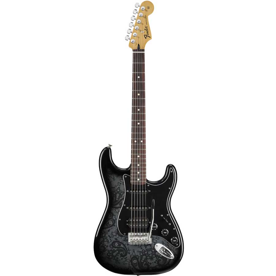 Black Paisley Stratocaster HSS
