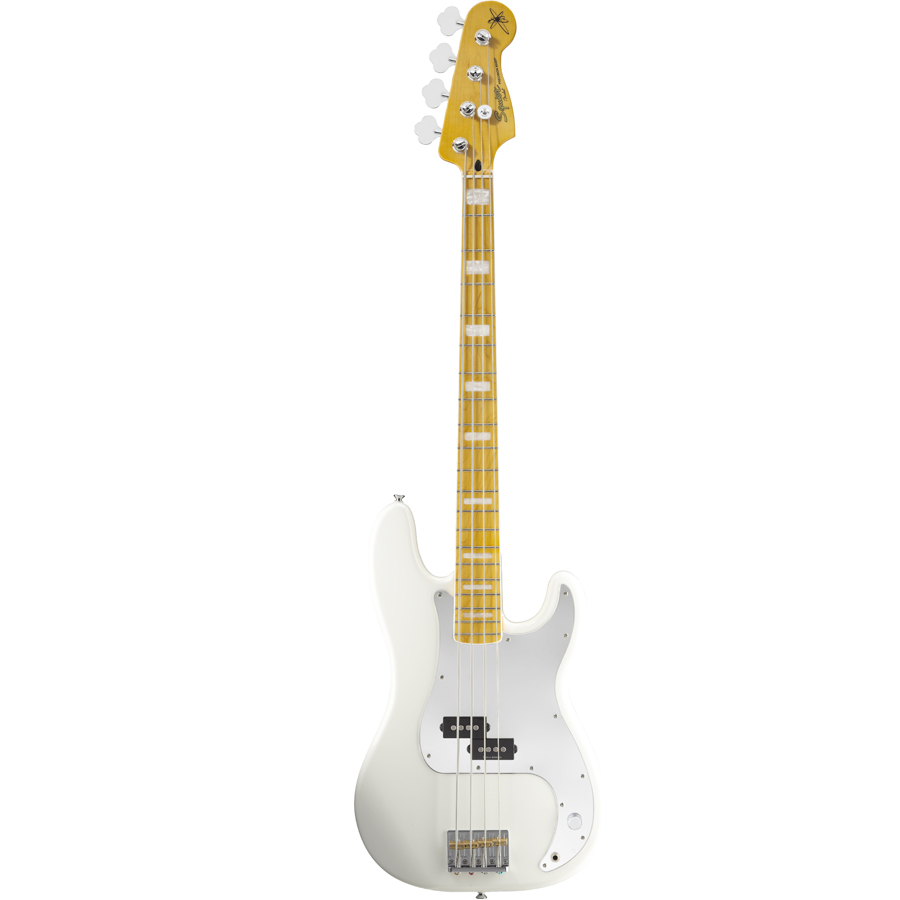 Chris Aiken Precision Bass Olympic White