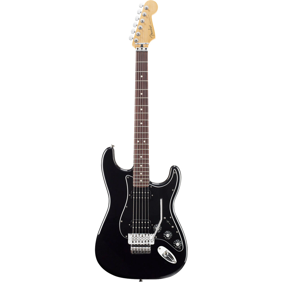 Blacktop Strat HH Floyd Rose - Black