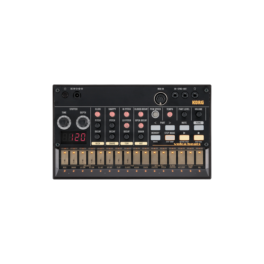 Korg Volca Beats Analogue Rhythm Machine Synthesizer, 57% OFF