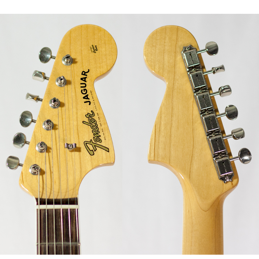 Headstock Front and Rear