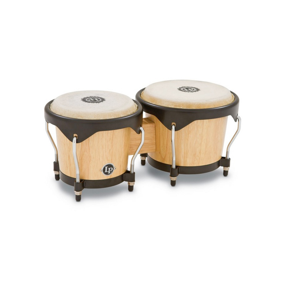 LP601NY-AW Natural Wood Bongos