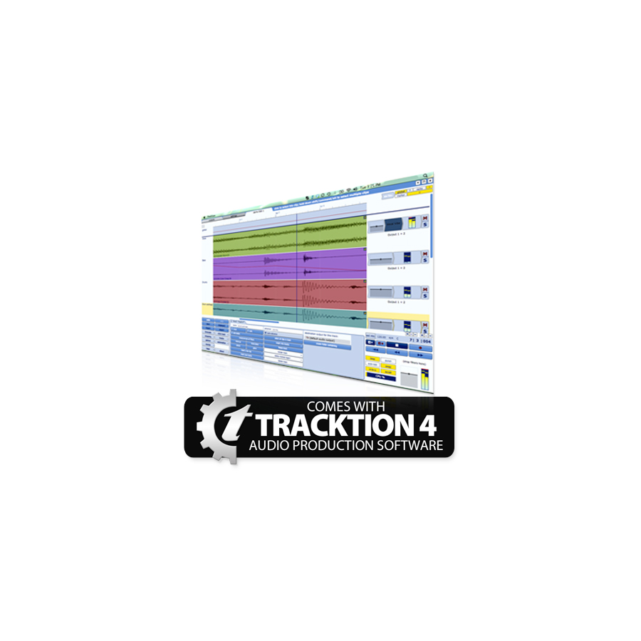 Comes with  Tracktion 4