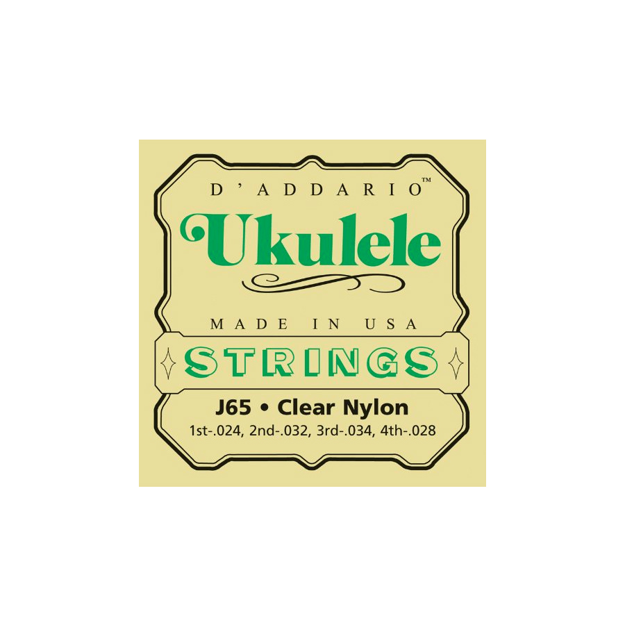 J65 Ukulele Strings -Soprano