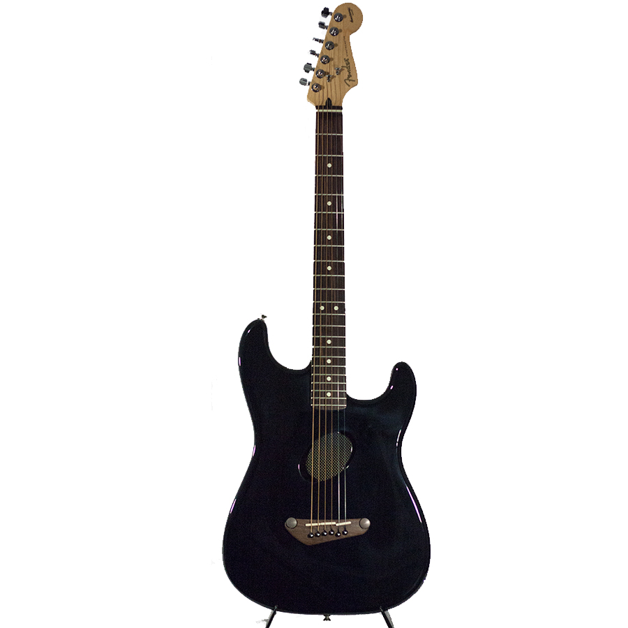 8th Street Music - Fender Acoustasonic Stratocaster - Black Blemished