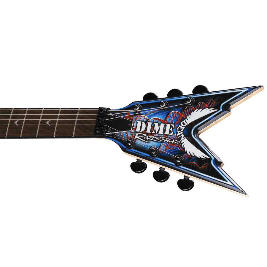 8th Street Music - Dean Razorback Dimebag Floyd DNA Splatter 8th Street Music - Dean Razorback Dimebag Floyd DNA Splatter