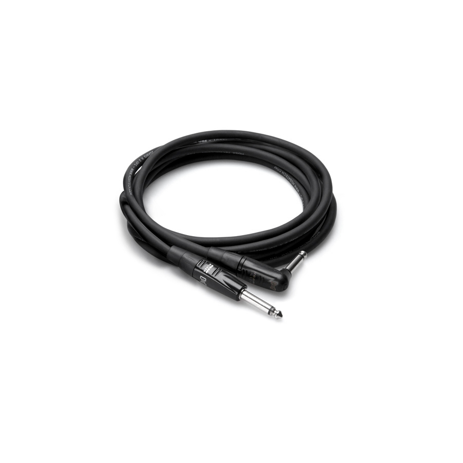 Pro Guitar Cable - Right Angle 10 Foot
