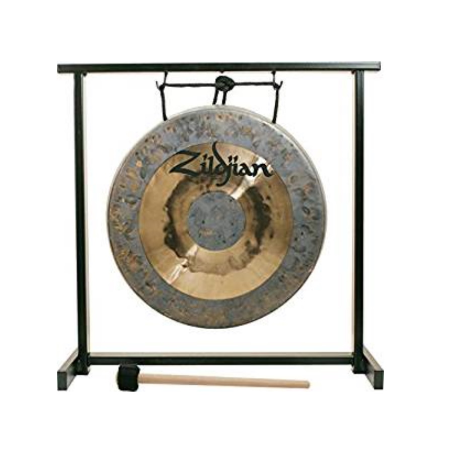 Table-Top Traditional Gong and Stand Set - 12 in