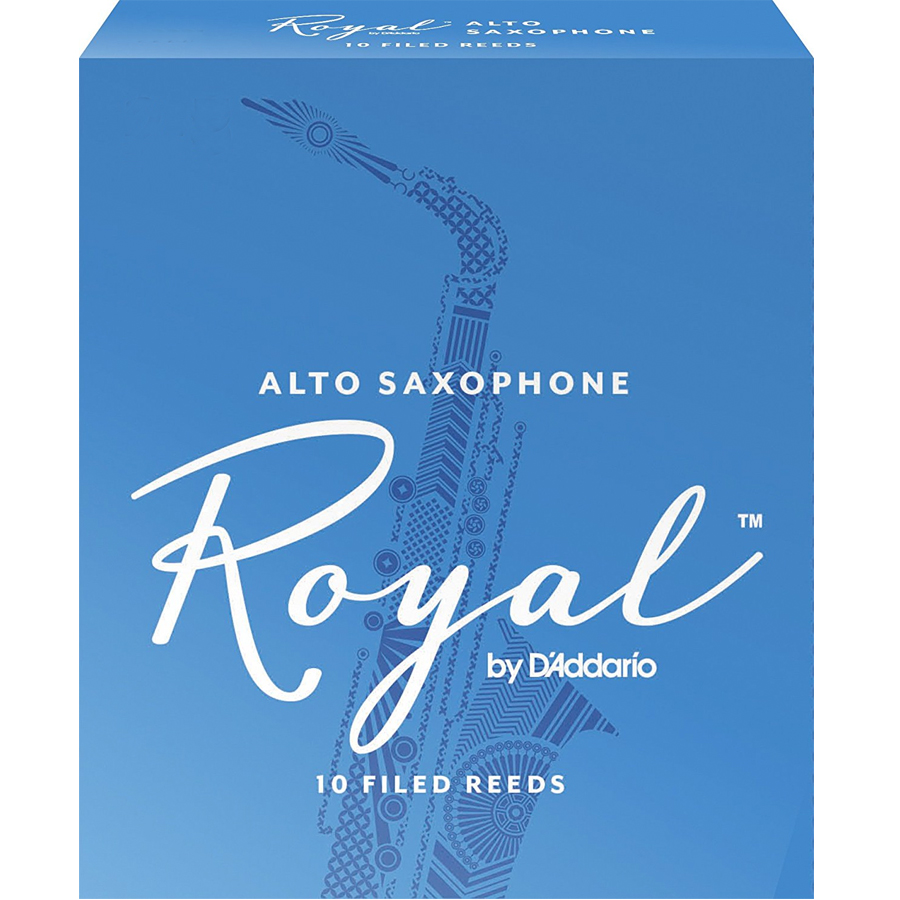 Royal Alto Sax Reed 2.5 - Box of 10