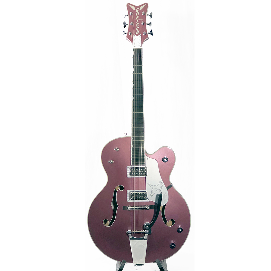 Details About Gretsch G6136t Ltd15 Rose Metallic Limited Edition Falcon Guitar With Case New