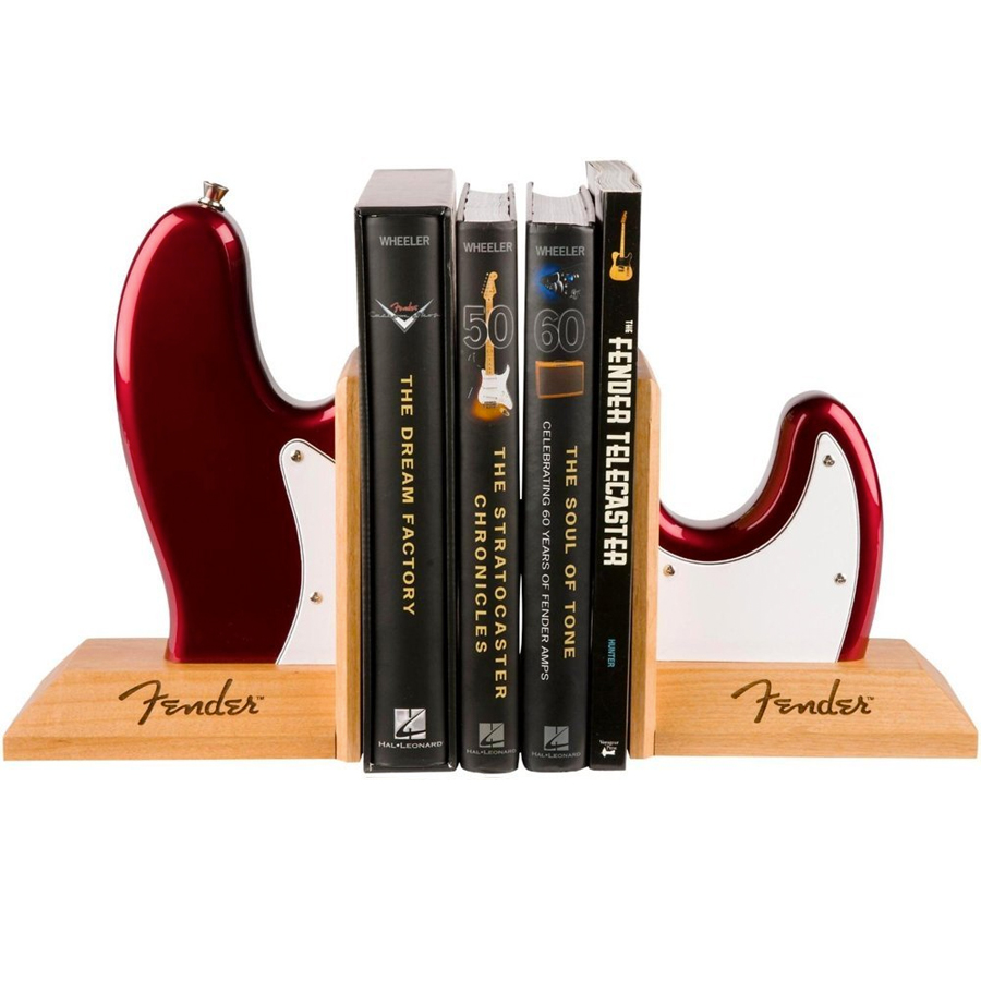 Bass Body Bookends - Red