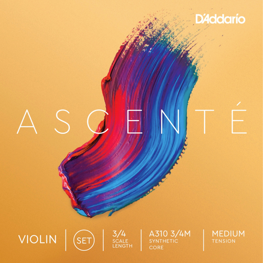 Ascente Violin String Set 3/4 - Medium