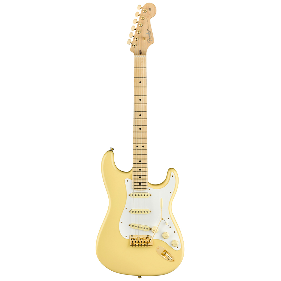 Limited Edition American Professional Stratocaster - Vintage White with  Gold Hardware