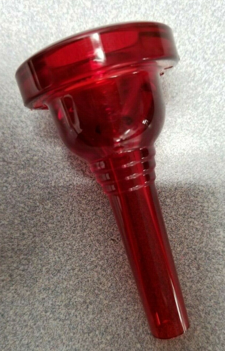 8th Street Music - Kelly Mouthpieces 12C Trombone / Baritone Small-shank -  Crystal Red