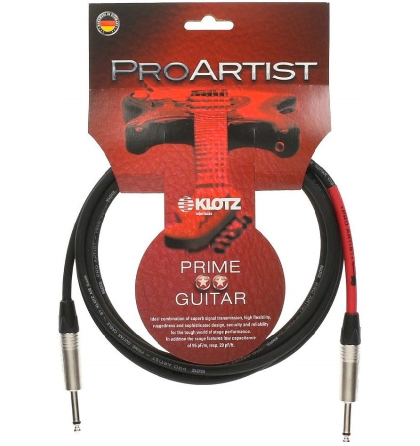 PRON060PP Pro Artist Instrument Cable ¼-Inch Straight  20ft