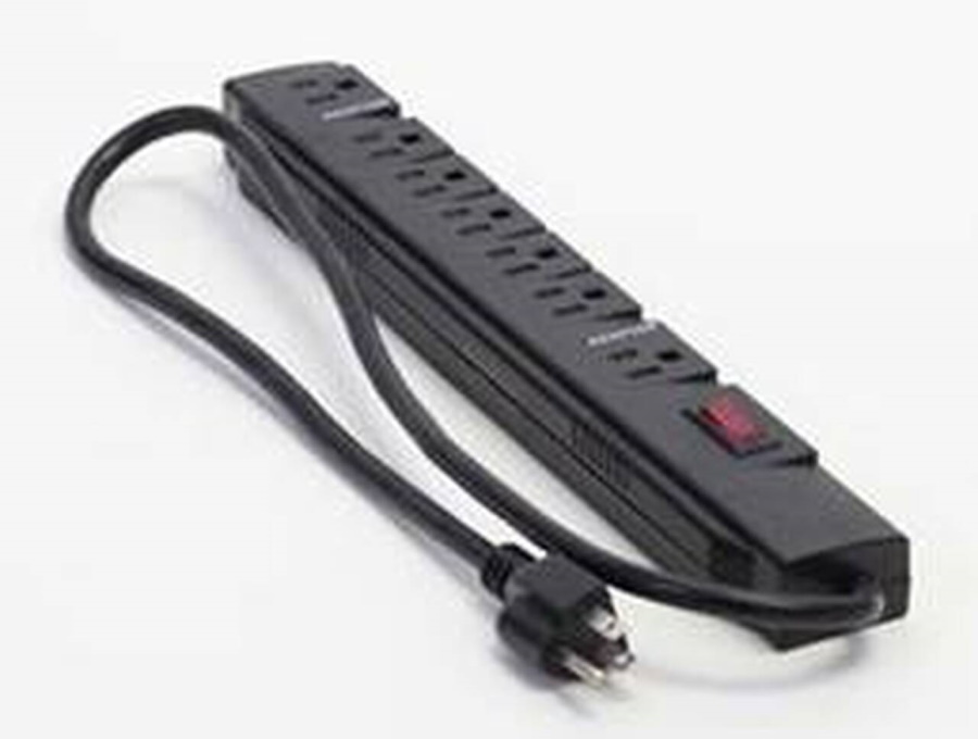 SP7-SURGE Stage Power Strip with Surge Protection 7 Outlets