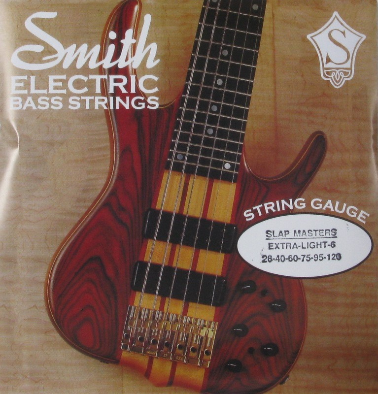Slap Masters 6-String Electric Bass Strings Extra Light