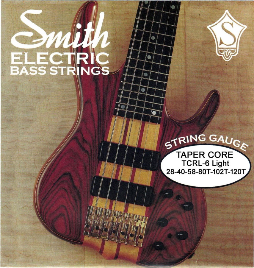 TCRL-6 Taper Core 6-String Electric Bass Strings Light 