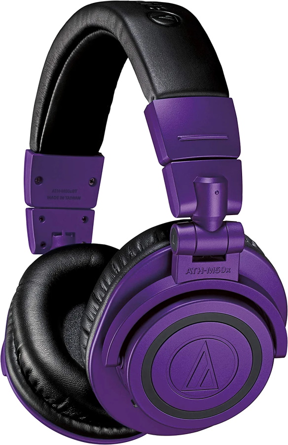 8th Street Music - Audio Technica ATH-M50xBT2 Purple & Black