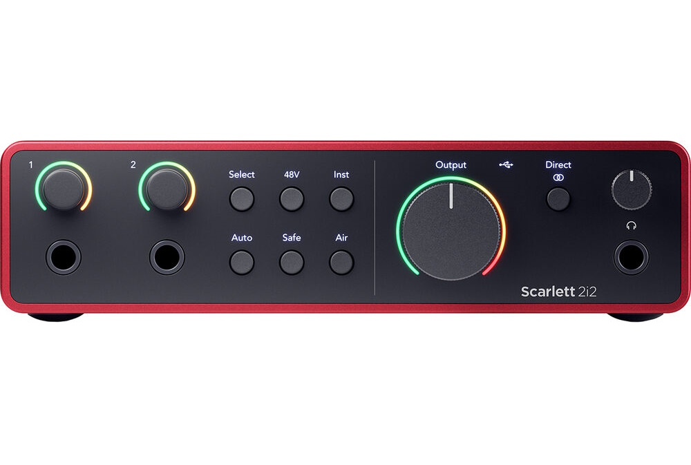 Focusrite Scarlett 2i2 3rd Generation Audio Interface - Bill's Music