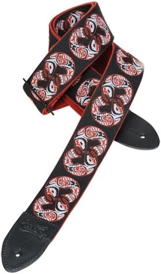 M8HTHG-01 Haida Gwaii Guitar Strap 