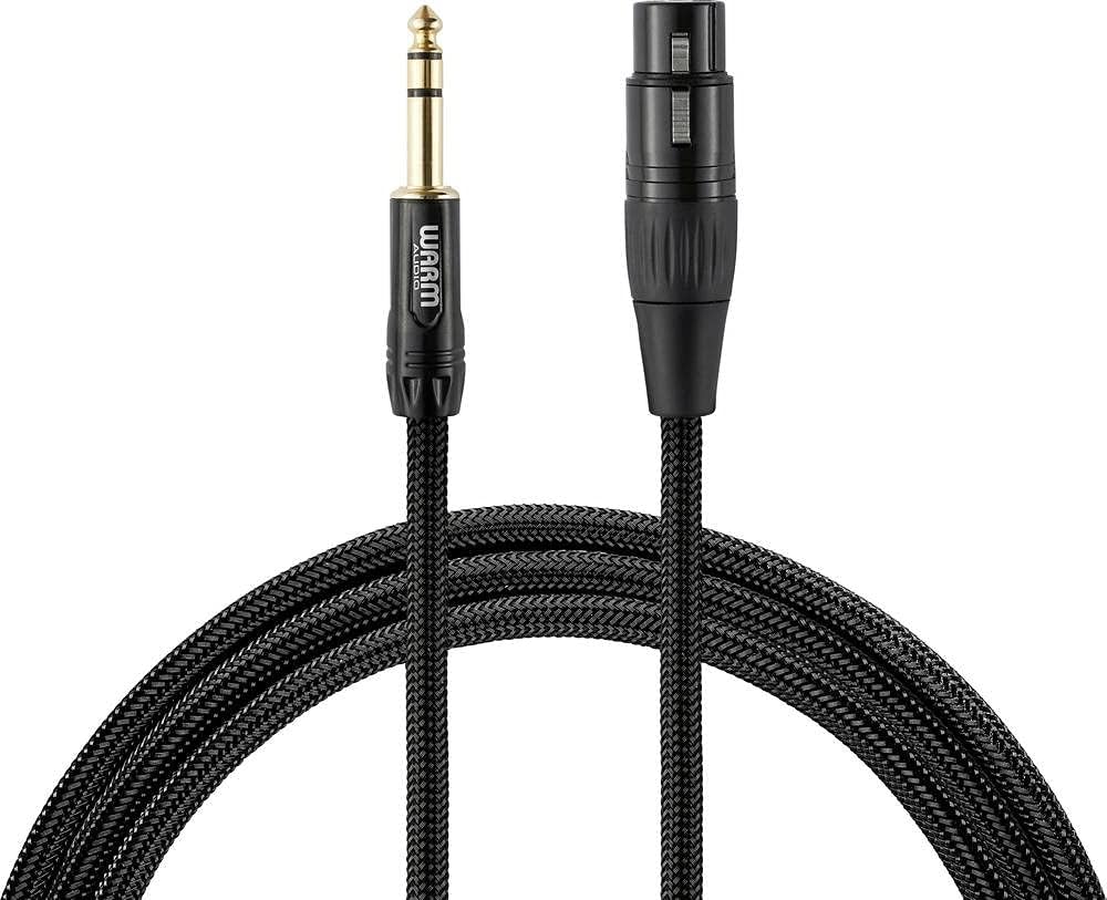 Premier Series XLR Female to TRS Male Cable 3 foot