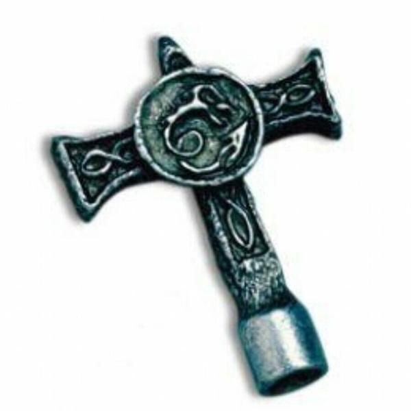 Dk1 Drum Key Celtic Cross Gothic