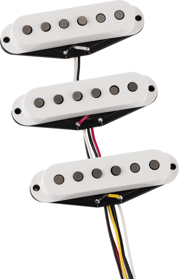 Tex-Mex Hot Stratocaster Pickups Set - White